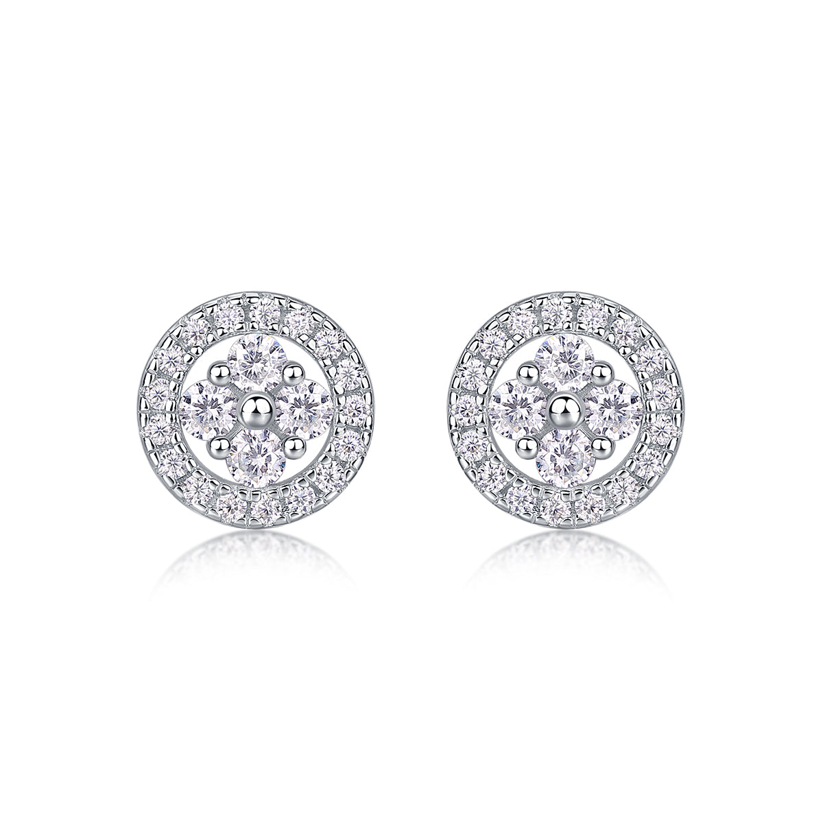ELNA Silver Osmanthus Earrings