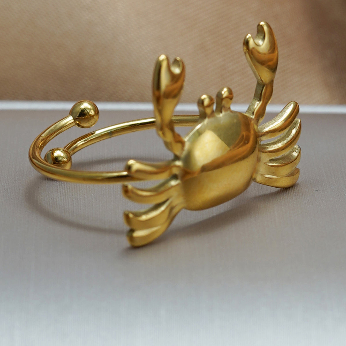 ELNA Crab Design  Ring