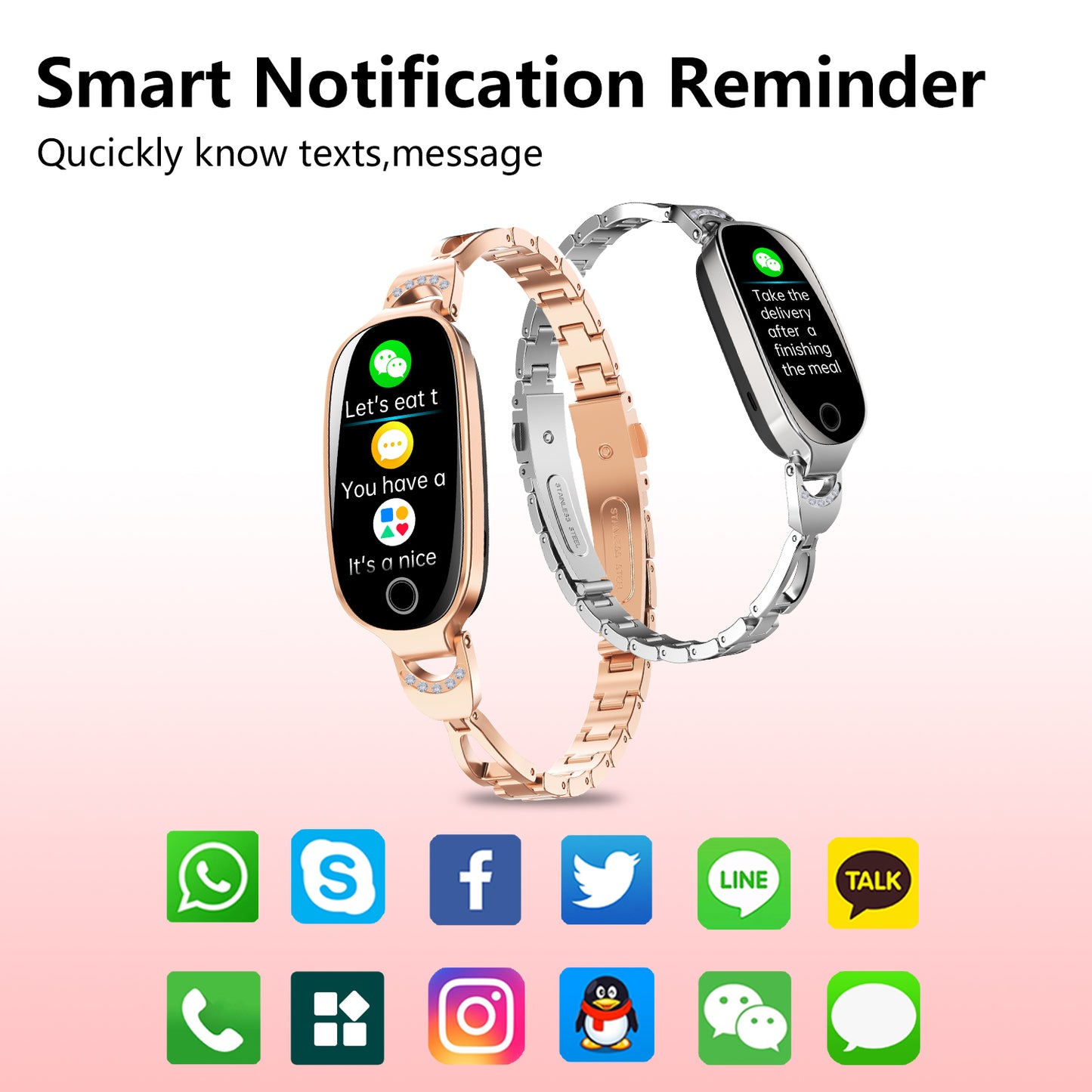 ELNA Gold Smartwatch