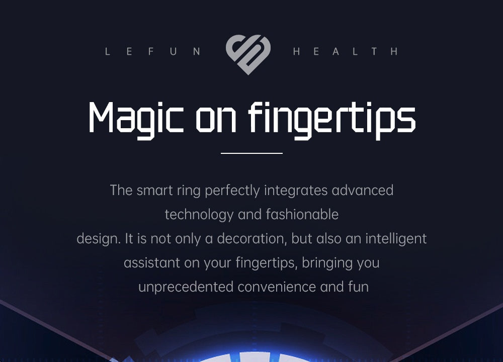 ELNA Smart Ring Black
