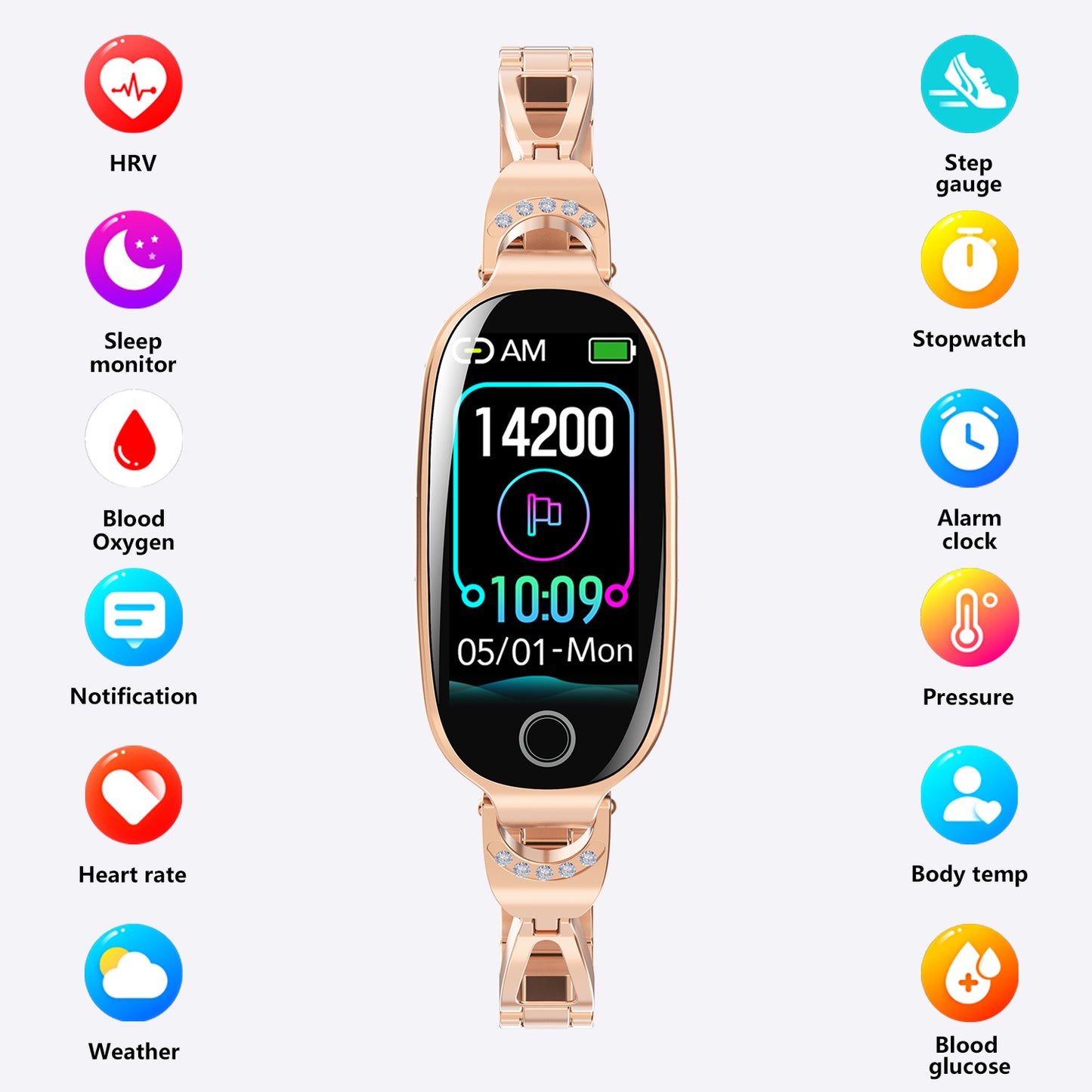 ELNA Gold Smartwatch