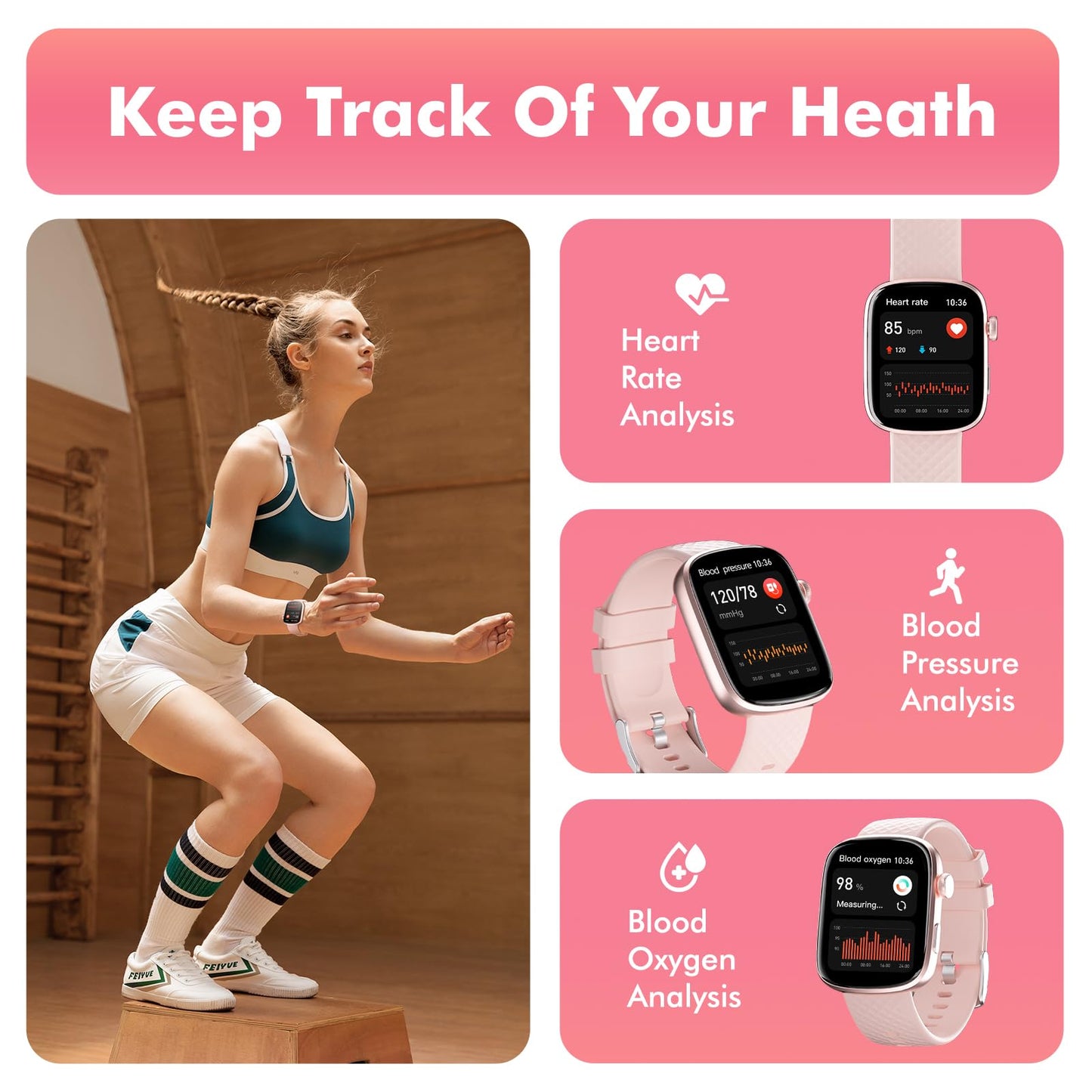 ELNA Smart Watch Bluetooth