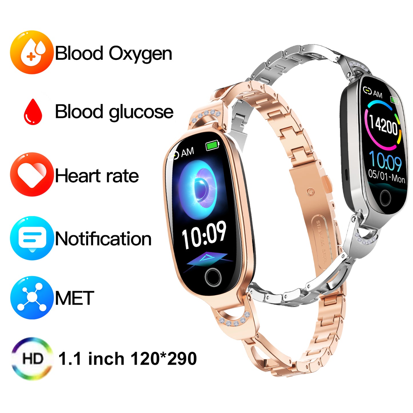 ELNA Gold Smartwatch