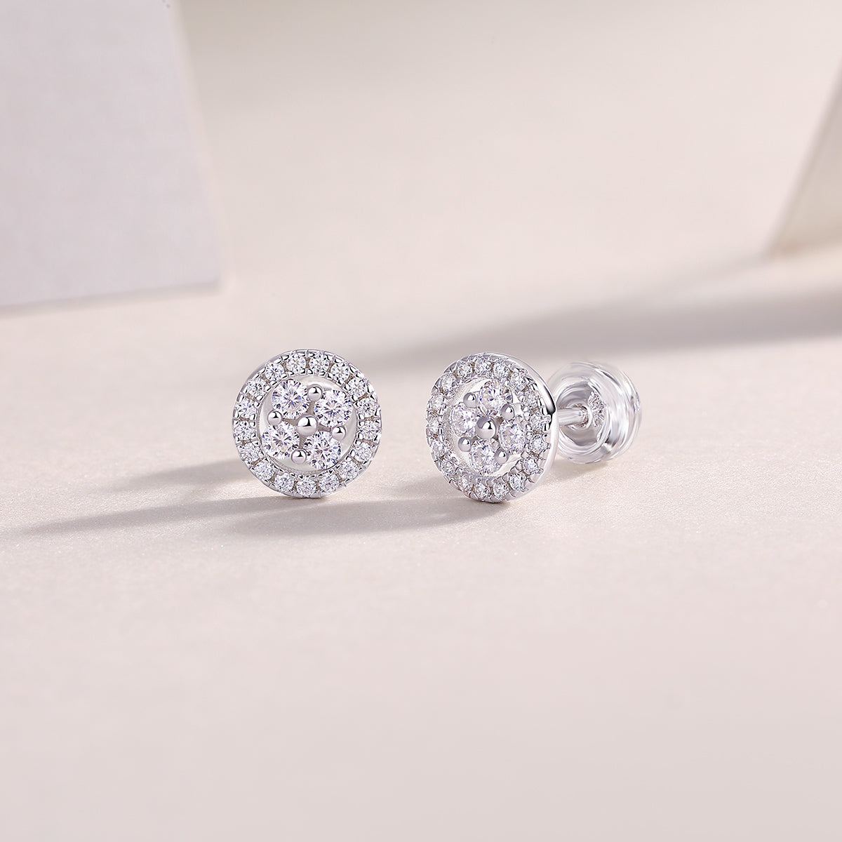ELNA Silver Osmanthus Earrings