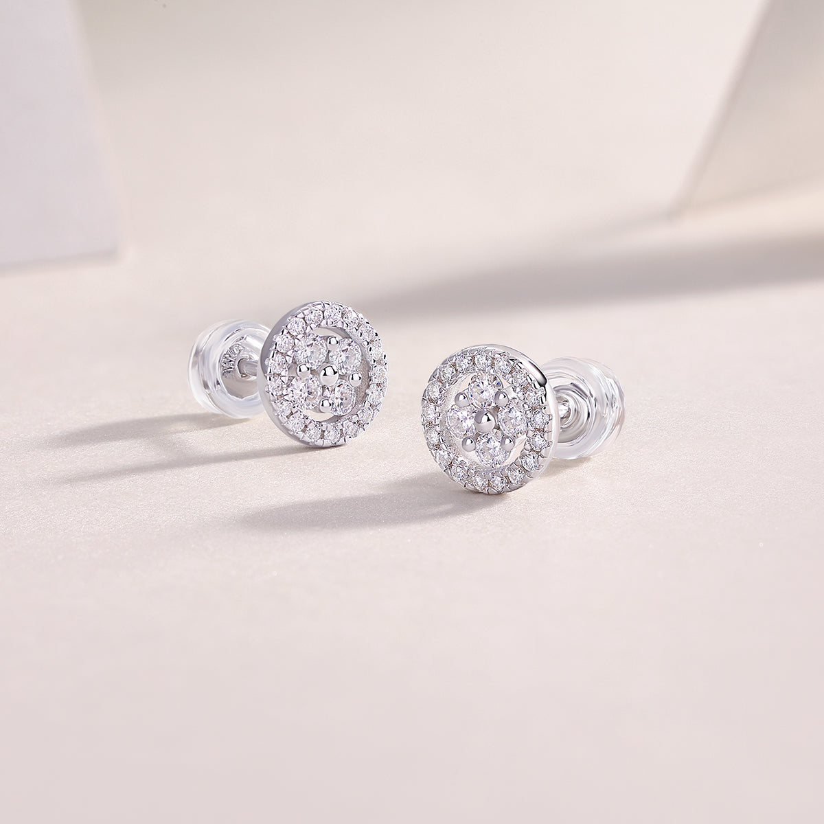 ELNA Silver Osmanthus Earrings
