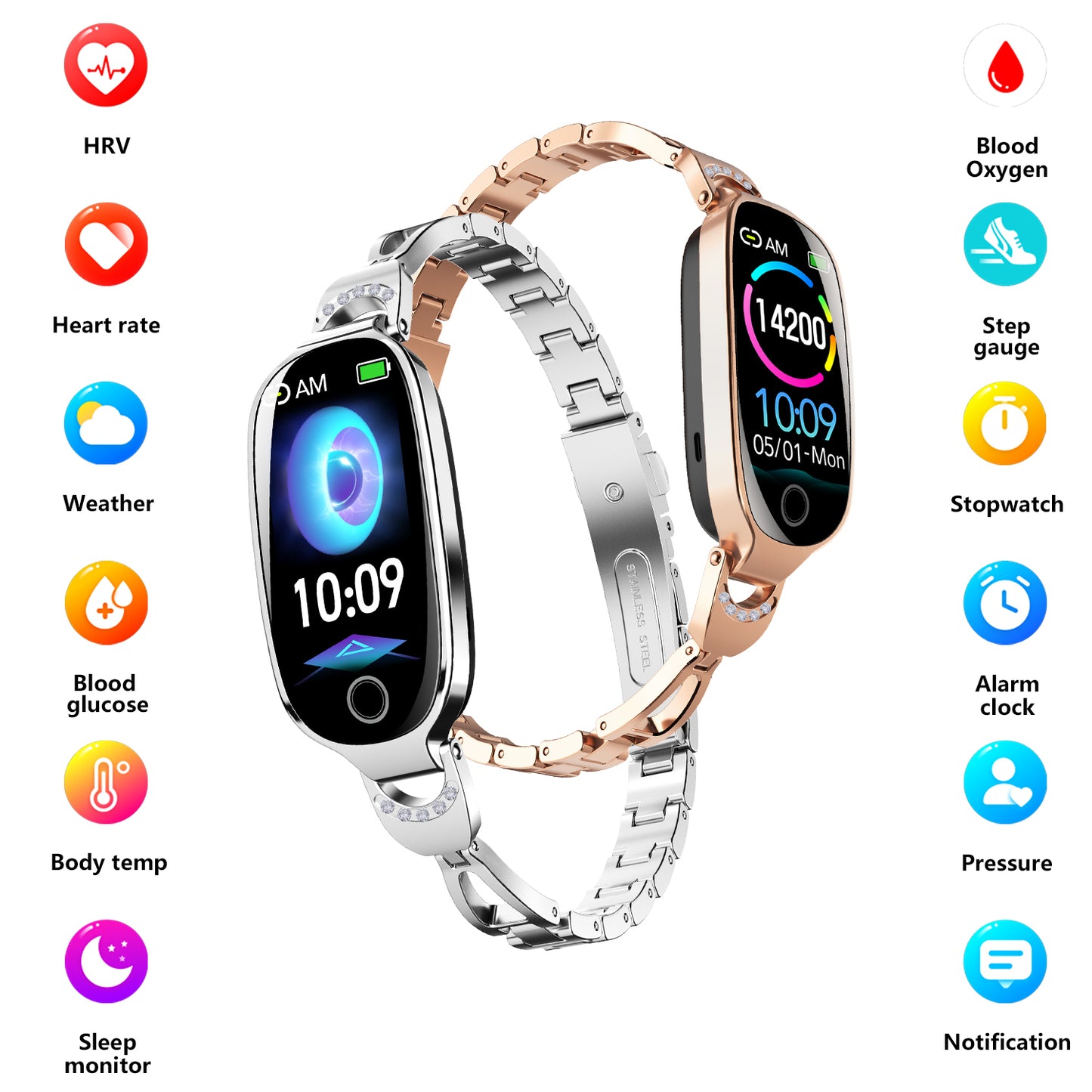 ELNA Gold Smartwatch