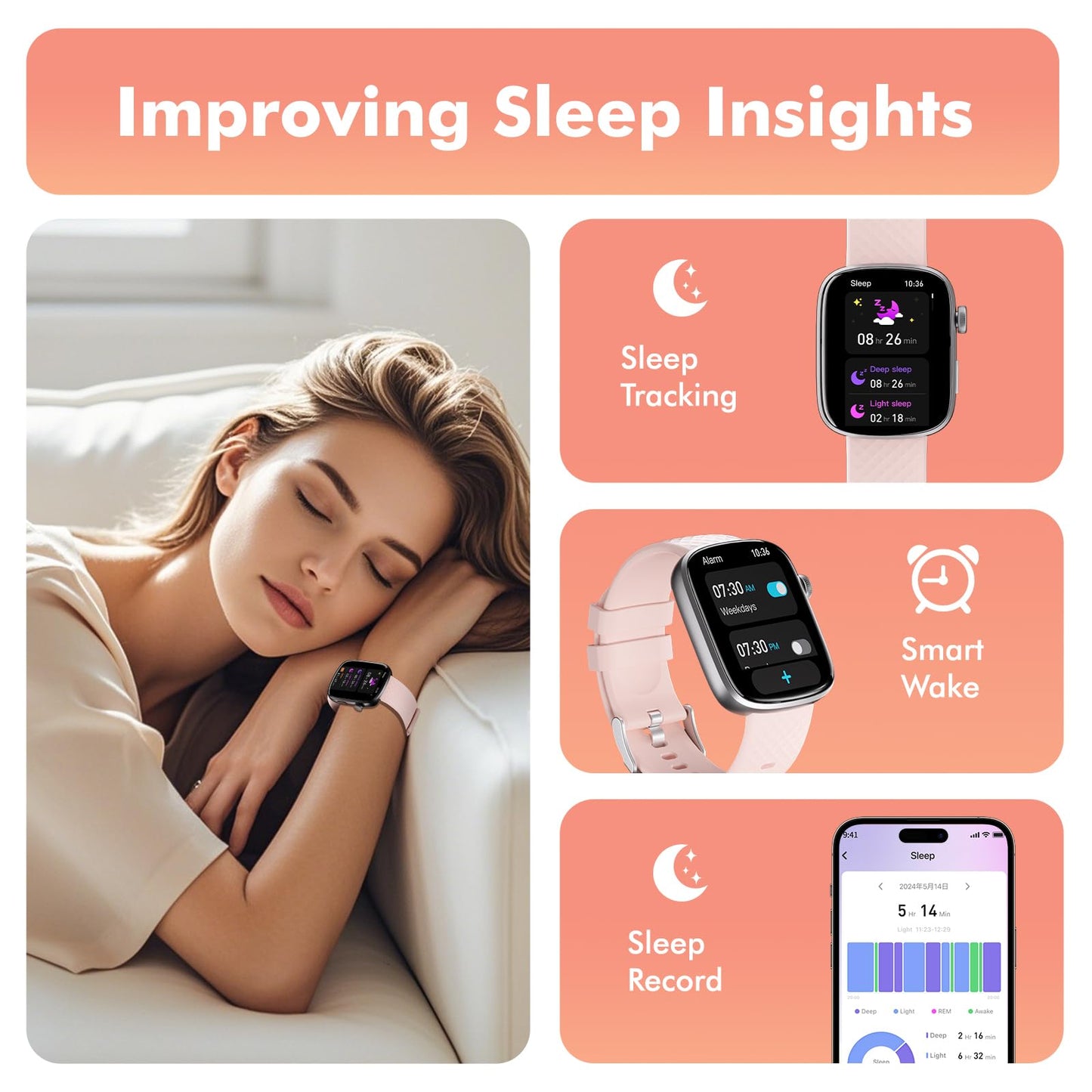 ELNA Smart Watch Bluetooth
